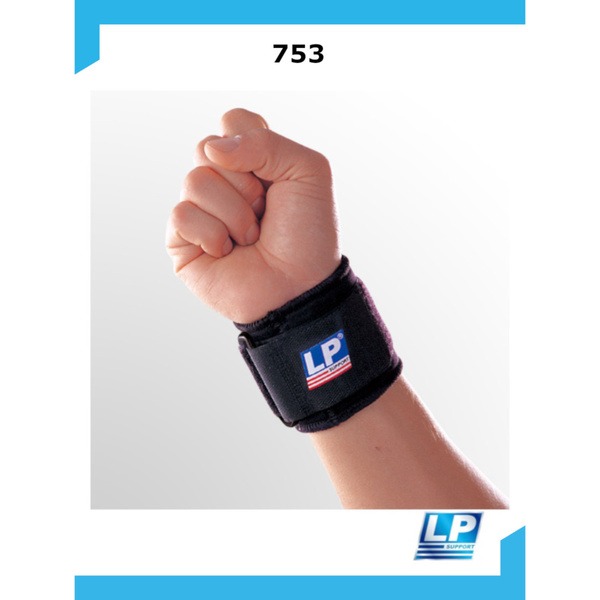Neoprene Wrist Brace: Black, Universal Fit