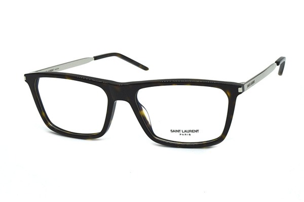 Men's Saint Laurent SL344 008 Plastic Eyeglass Frames