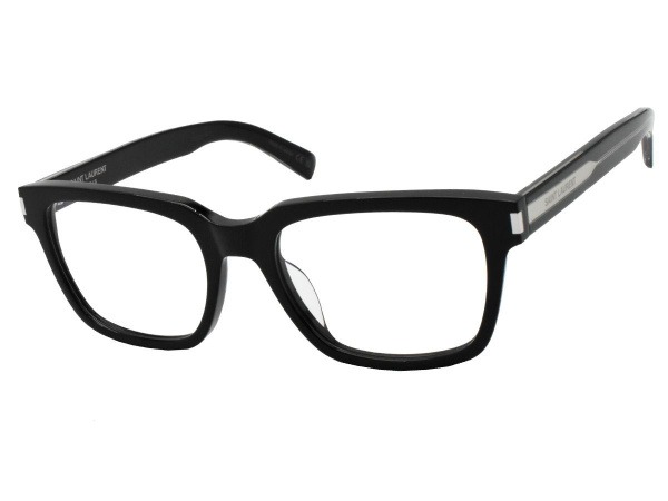 Men's Saint Laurent SL621 001 Plastic Eyeglass Frames