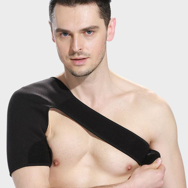 Magnetic Tourmaline Shoulder Wrap for Pain Relief