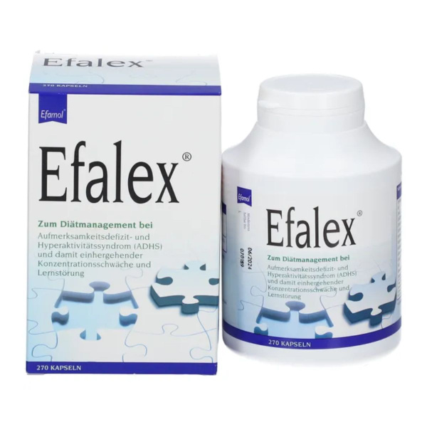 Efalex Omega-3 with Vitamin E Fish Oil (270 Capsules)