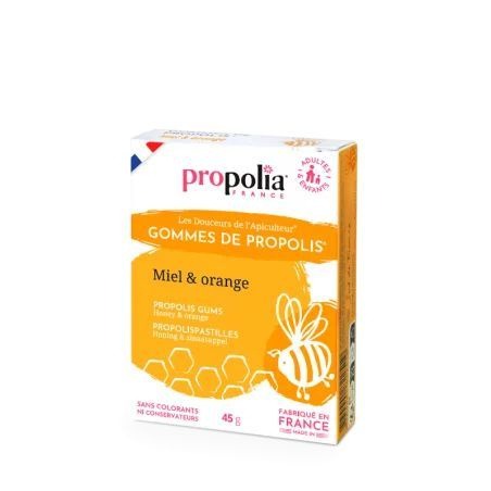 Propolis, Honey & Orange Bio Throat Lozenges (45g)