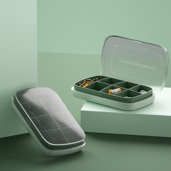 Pill Organizer & Vitamin Dispenser