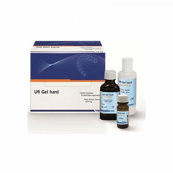 VOCO-Ufi Hard Gel Denture Adhesive: 60g + 40ml + 20ml
