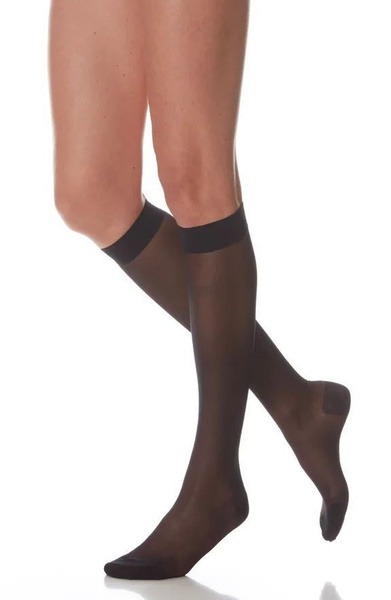 Compression Socks, Black, Class 1 Compression