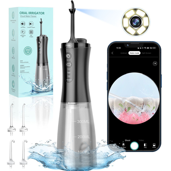 Portable Oral Irrigator: Clean Teeth, Implants, Braces & More