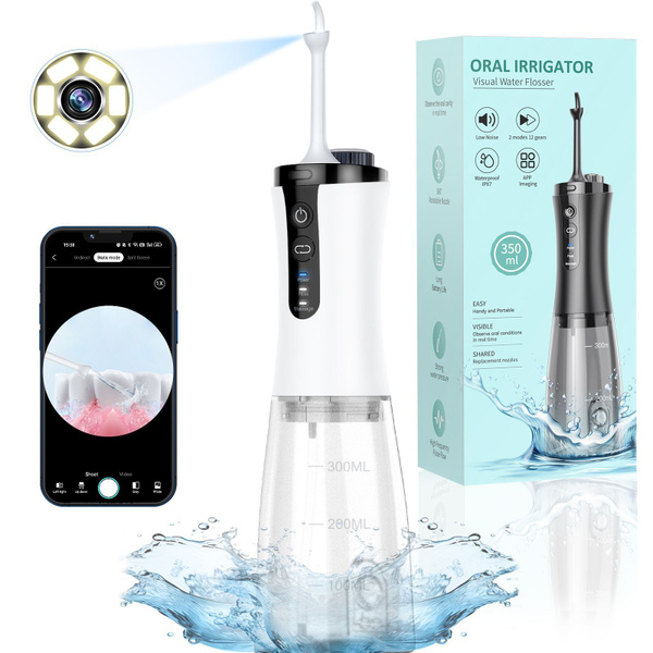 Portable Oral Irrigator: Clean Teeth, Implants, Braces & More