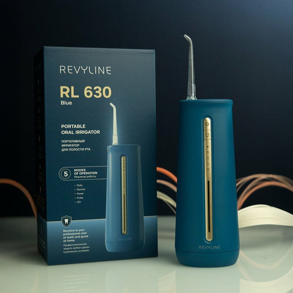 REVYLINE RL630 Water Flosser: Portable Oral Irrigator for Teeth & Braces