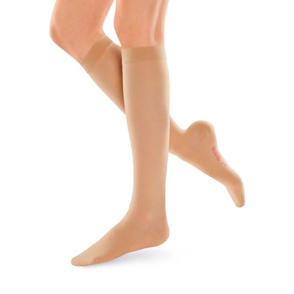 Beige Compression Socks, 20-30 mmHg Compression