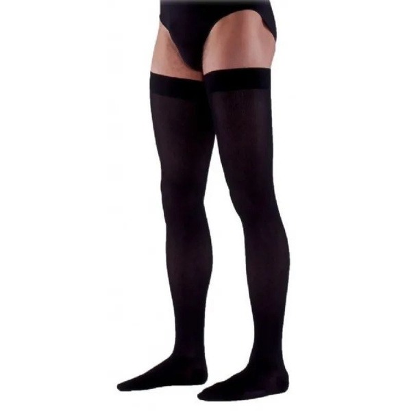 Black Compression Socks, 20-30 mmHg