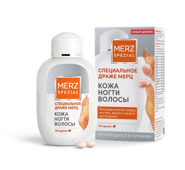 Merz Spezial Dragee 668.9mg - 120 Tablets
