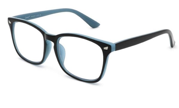 Blue Light Blocking Glasses for Women: Black & Blue Computer Glasses