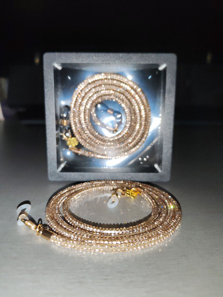 Champagne Eyeglass Chain