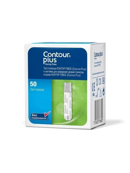 Contour Plus Test Strips (50 Count)
