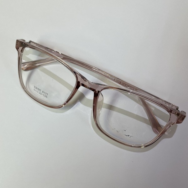 Women's & Teens' Semi-Transparent Plastic Eyeglass Frames