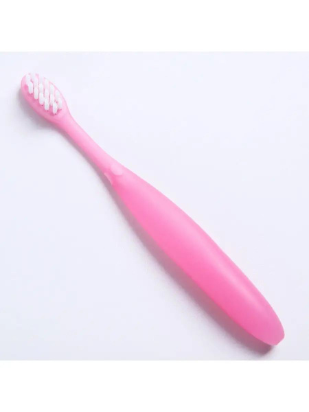 Pink Soft Bristle Kids Toothbrush