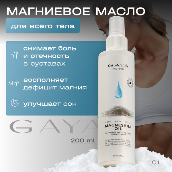 Magnesium Oil for Body & Hair (200ml)