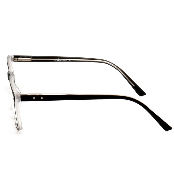 Men's Black Rectangle Plastic Eyeglass Frames - Jlur Optic 02023170