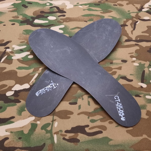 Steel Puncture-Proof Insoles with Orthotic Arch Support