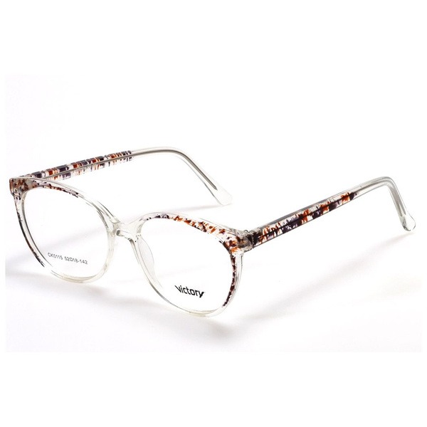Women's Butterfly/Dragonfly Rimmed Glasses - Clear Plastic - Jlur Optic 02024655