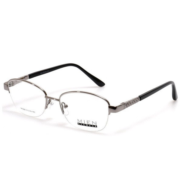Silver Metal Butterfly/Dragonfly Half-Rim Women's Glasses Frames - Jlur Optic 02024301