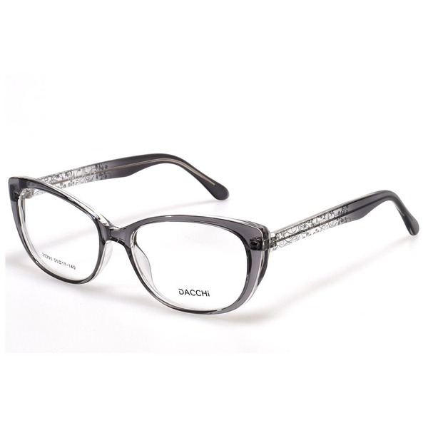 Women's Gray Cat Eye Plastic Rimmed Glasses - Jlur Optic 02022866