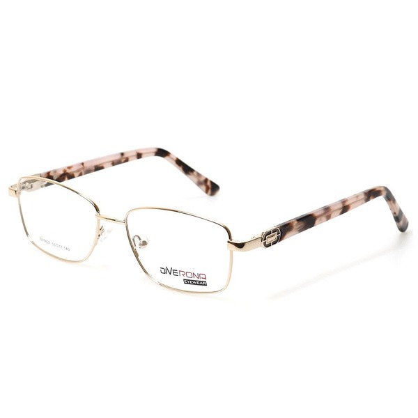 Gold Butterfly/Dragonfly Rimmed Women's Eyeglass Frames - Jlur Optic 02023655