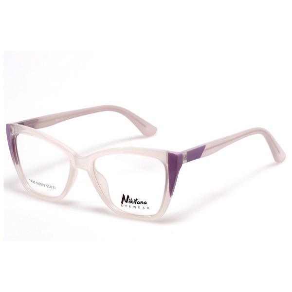 Lilac Butterfly/Dragonfly Rimmed Women's Plastic Eyeglass Frames - Jlur Optic 02023165
