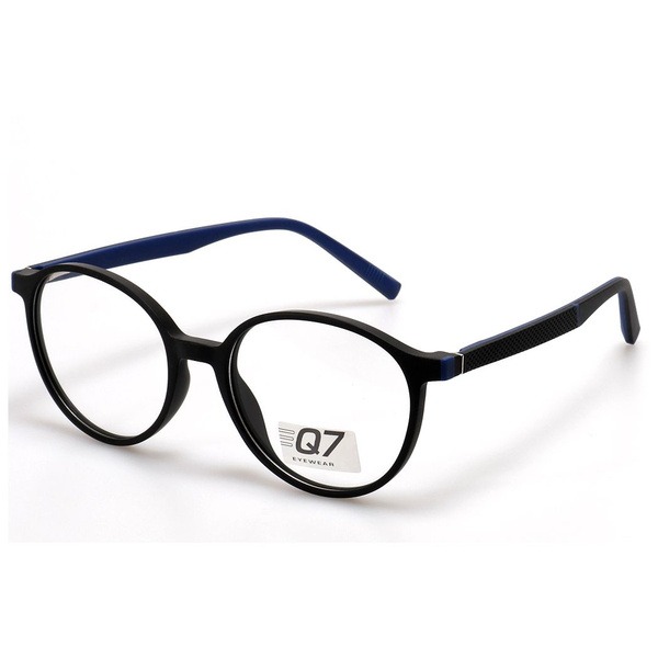 Men's Black Plastic Round/Panto Jlur Optic Eyeglasses (02023947)