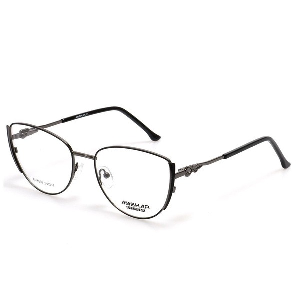 Women's Black Metal Butterfly/Dragonfly Rimmed Eyeglasses - Jlur Optic 02023051
