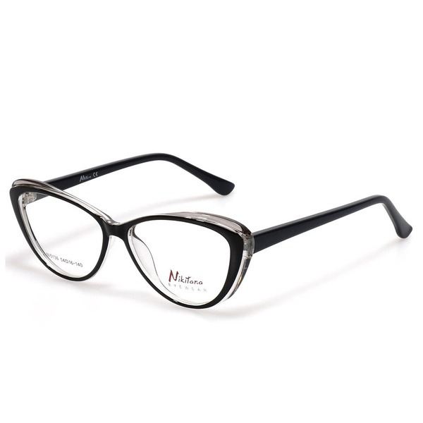 Women's Black Butterfly/Dragonfly Rimmed Plastic Eyeglass Frames - Jlur Optic 02024423