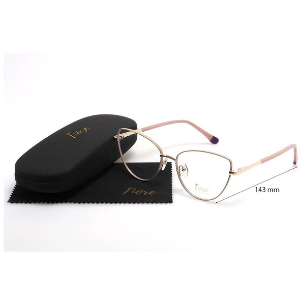 Beige Metal Butterfly/Dragonfly Women's Rimmed Eyeglass Frames - Jlur Optic 02022720