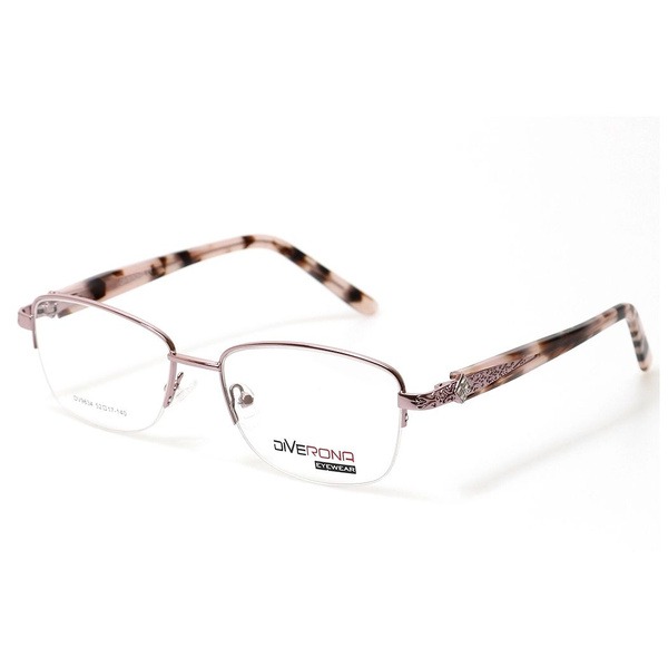 Women's Pink Half-Rim Butterfly Sunglasses - Jlur Optic 02023681