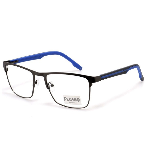 Unisex Rectangular Gray Rimmed Eyeglass Frames - Jlur Optic 02022362