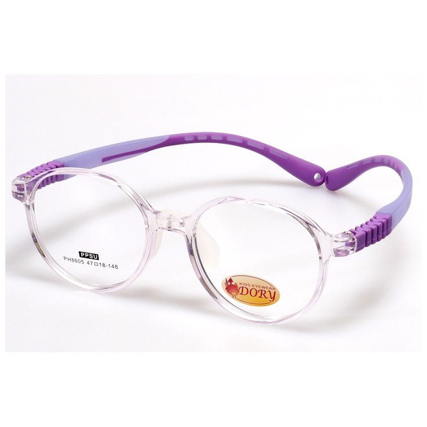 Kids' Purple Plastic Rimmed Glasses - Jlur Optic 02024019