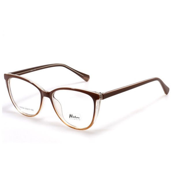 Beige Butterfly/Dragonfly Rimmed Women's Plastic Eyeglass Frames - Jlur Optic 02023204