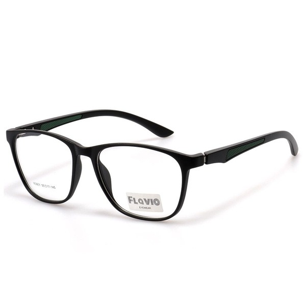 Men's Black Wayfarer Plastic Eyeglass Frames - Jlur Optic 02022344