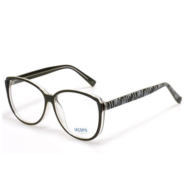 Women's Gray Butterfly/Dragonfly Plastic Rimmed Eyeglasses - Jlur Optic 02023871