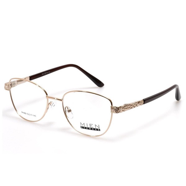 Women's Gold Metal Butterfly/Dragonfly Rimmed Glasses Frames - Jlur Optic 02024690