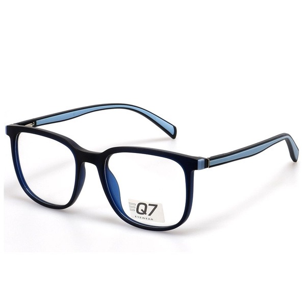 Men's Black Square Plastic Eyeglass Frames - Jlur Optic 02023943