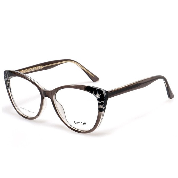 Grey Butterfly/Dragonfly Plastic Rimmed Women's Eyeglass Frames - Jlur Optic 02022934