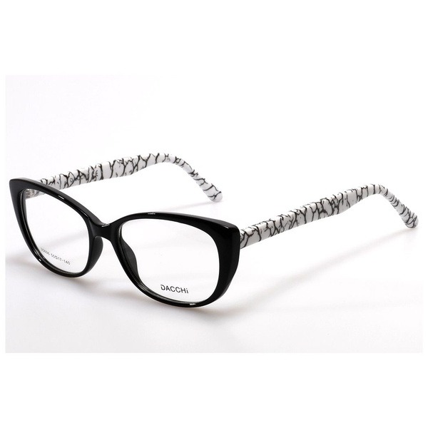Women's Black Butterfly/Dragonfly Plastic Rimmed Eyeglass Frames