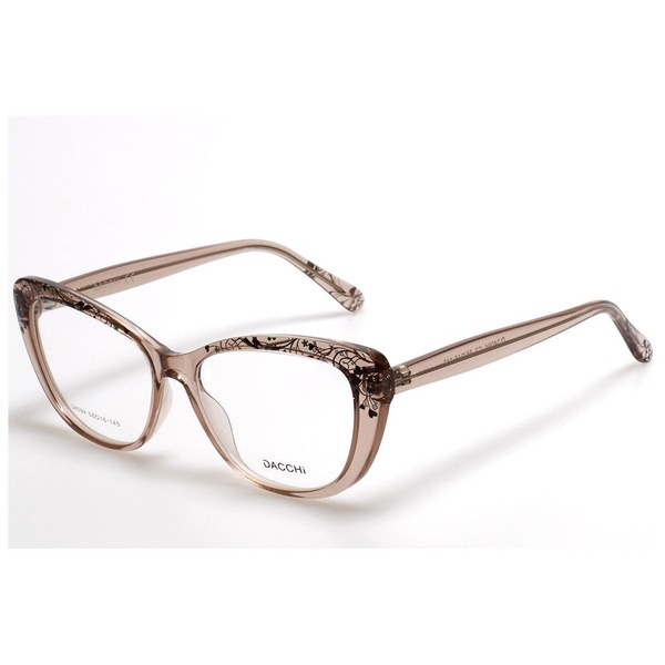 Beige Butterfly/Dragonfly Plastic Rimmed Women's Glasses - Jlur Optic 02024677
