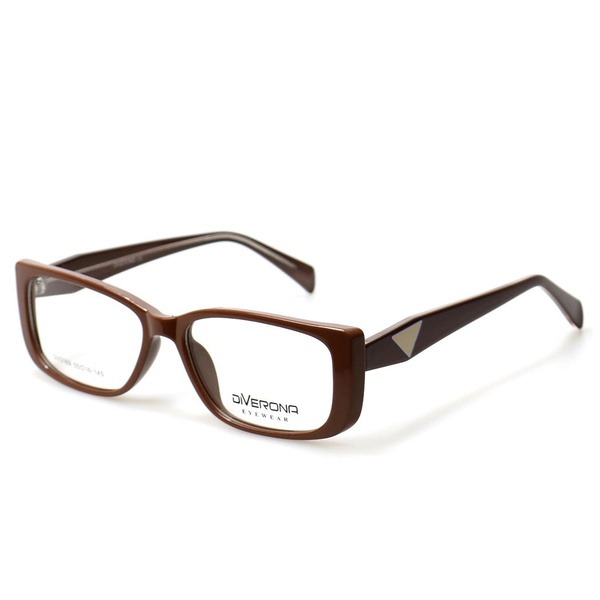 Brown Butterfly/Dragonfly Plastic Eyeglass Frames for Women - Jlur Optic 02023618