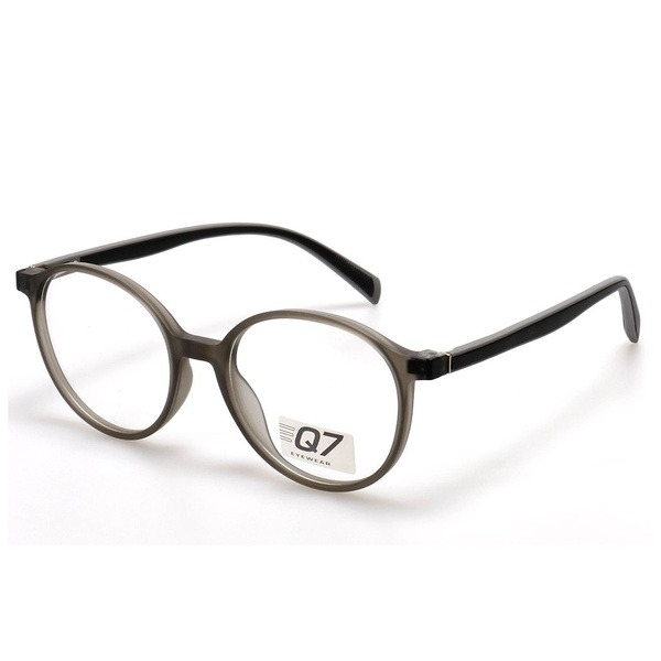 Men's Round & Panto Gray Plastic Eyeglass Frames - Jlur Optic 02023946