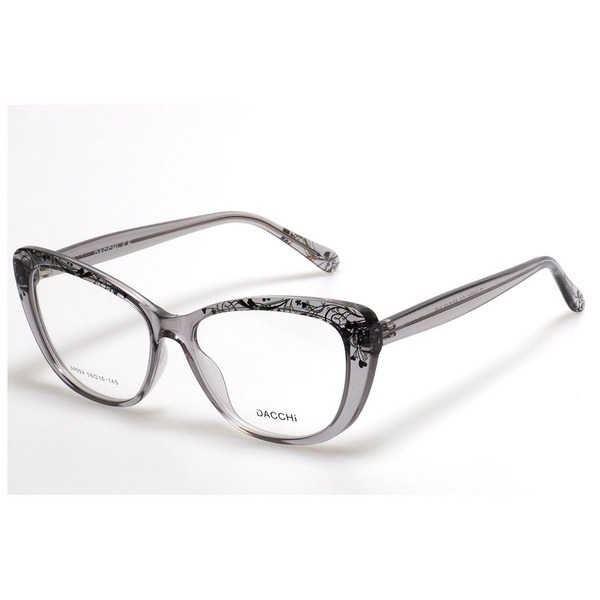 Women's Butterfly/Dragonfly Grey Plastic Rimmed Eyeglasses - Jlur Optic 02024517