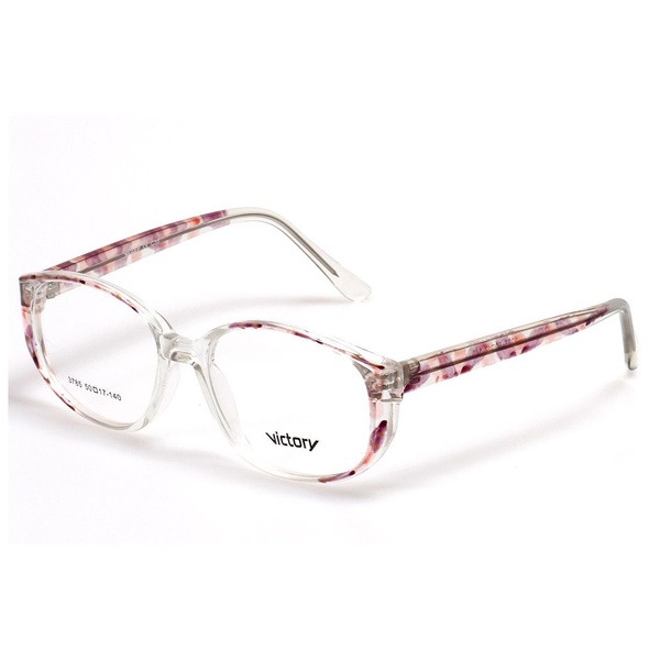 Women's Oval Clear Plastic Rimmed Eyeglass Frames - Jlur Optic 02020397