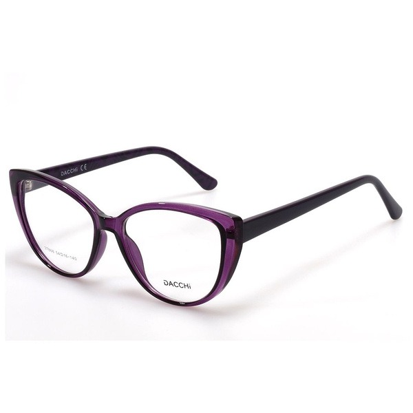 Purple Butterfly/Dragonfly Rimmed Women's Plastic Eyeglasses - Jlur Optic 02024682