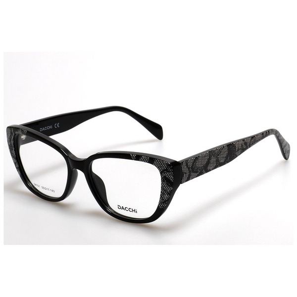 Women's Black Butterfly/Dragonfly Rimmed Plastic Eyeglass Frames - Jlur Optic 02024523