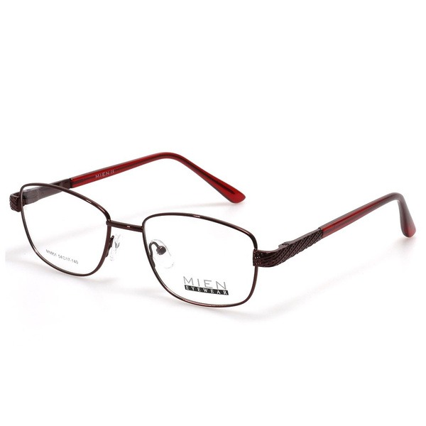 Burgundy Metal Butterfly/Dragonfly Women's Rimmed Eyeglass Frames - Jlur Optic 02021733